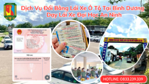 Dịch Vụ Đổi Bằng Lái Xe Ô Tô Tại Bình Dương - Dạy Lái Xe Đại Học An Ninh