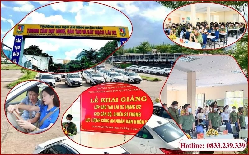 Trung Tâm Đào & Tạo Sát Hạch Bằng Lái Xe - Trường Đại Học An Ninh Nhân Dân - HOTLINE: 0833.239.339