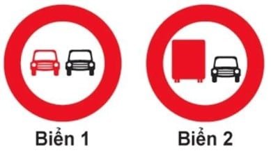 Biển nào xe ô tô con được phép vượt? Biển nào xe ô tô con được phép vượt?