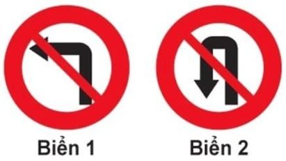 Biển nào cấm xe rẽ trái? Biển nào cấm xe rẽ trái?