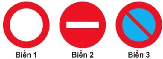 Biển nào là biển "Cấm đi ngược chiều"? Biển nào là biển "Cấm đi ngược chiều"?