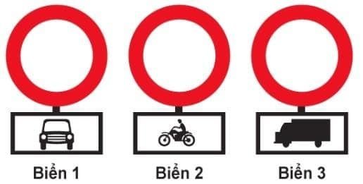 Ba biển này có hiệu lực như thế nào? Ba biển này có hiệu lực như thế nào?