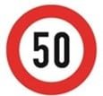 Số 50 ghi trên biển báo dưới đây có ý nghĩa như thế nào? Số 50 ghi trên biển báo dưới đây có ý nghĩa như thế nào?