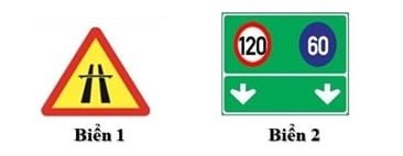 Biển nào dưới đây chỉ dẫn bắt đầu đường cao tốc phân làn đường có tốc độ khác nhau? Biển nào dưới đây chỉ dẫn bắt đầu đường cao tốc phân làn đường có tốc độ khác nhau?