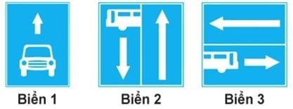 Biển nào báo hiệu "Rẽ ra đường có làn đường dành cho ô tô khách"? Biển nào báo hiệu "Rẽ ra đường có làn đường dành cho ô tô khách"?