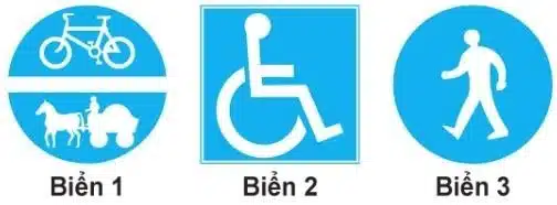 Biển nào báo hiệu "Nơi đỗ xe dành cho người khuyết tật"? Biển nào báo hiệu "Nơi đỗ xe dành cho người khuyết tật"?